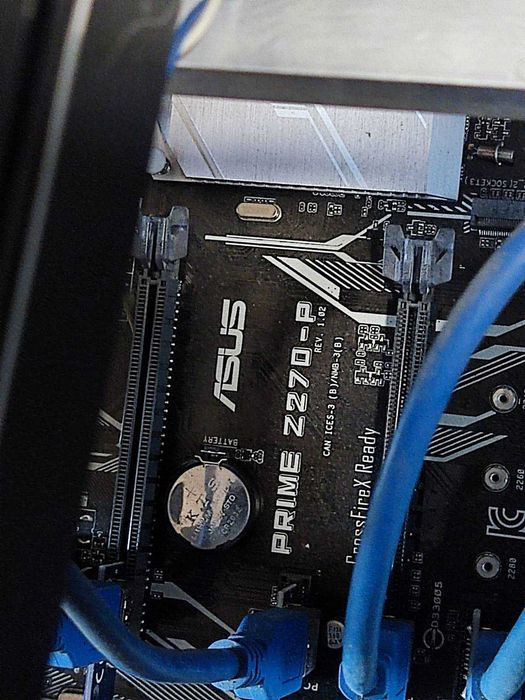 Майнінг ферма на 6 відеокартах  ASUS GTX 1080 Turbo 8Gb