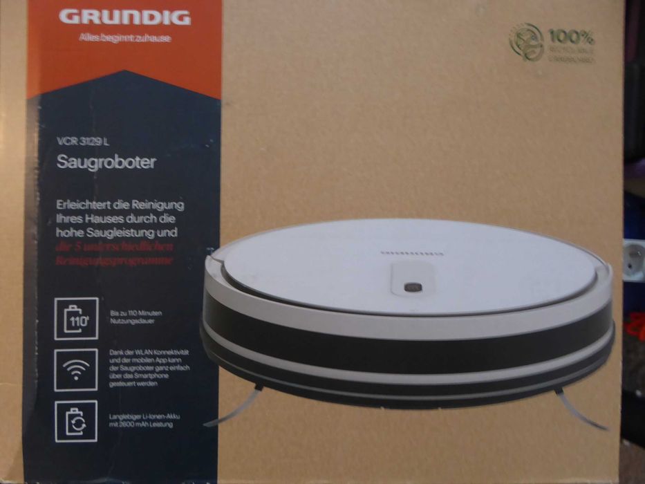 Akumulatorowy robot sprzątający GRUNDIG VCR 3129L