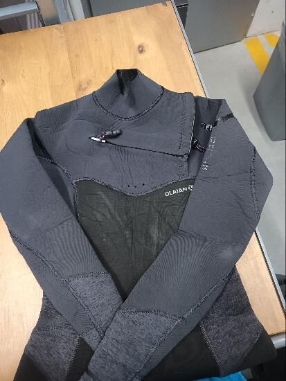 Fato de Surf 900 Neoprene 4/3 mm Mulher Preto