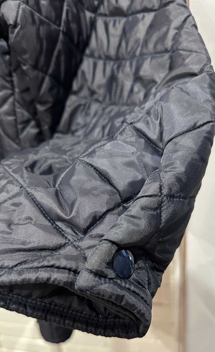Benetton Kurtka Pikowana L Made in Italy Granatowa Stan BDB