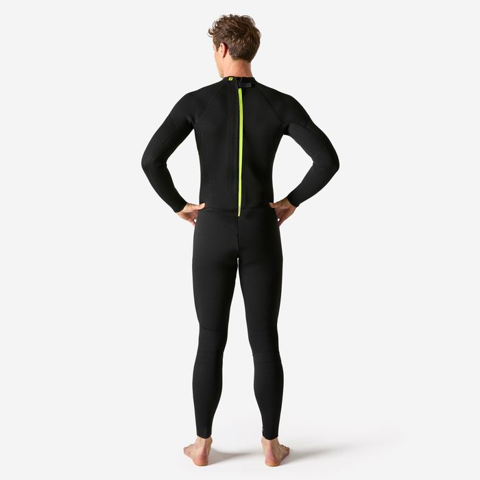Fato de SURF Homem 100 Neoprene 4/3 mm homem preto