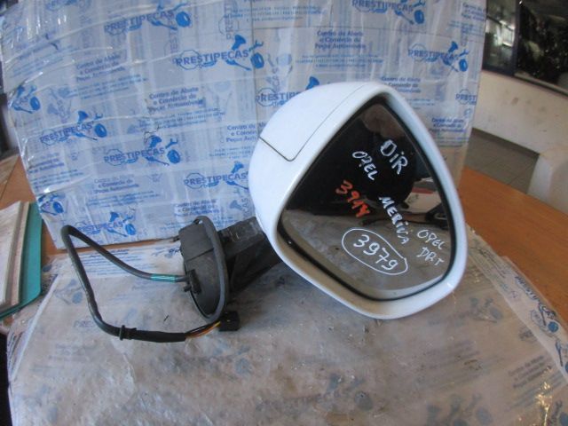 Espelho Esp3979 OPEL MERIVA B FASE 1 2011 1.4I 120CV 5P BRANCO DRT ELETRICO 5 PINOS Sem Capa
