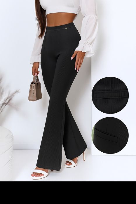 Spodnie damskie flare dzwony 3 kolory hit viral style new