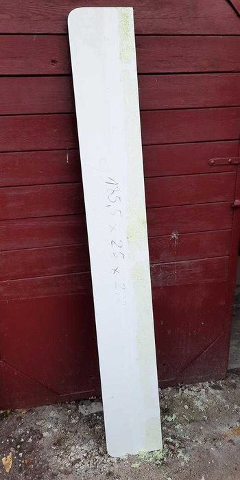 parapet HDF niebieski