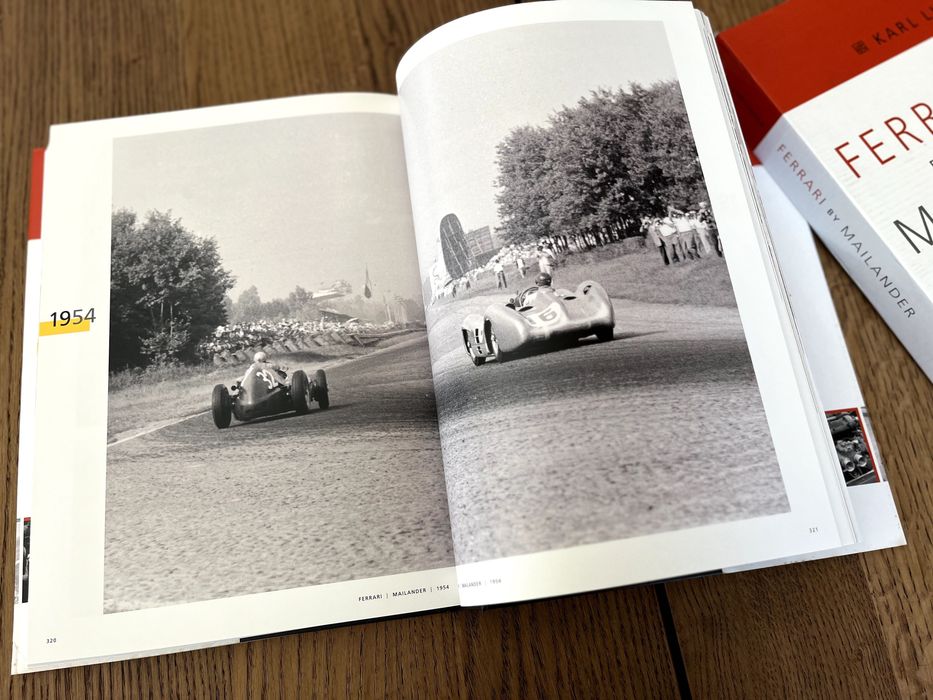 Livro "Ferrari by Mailander"