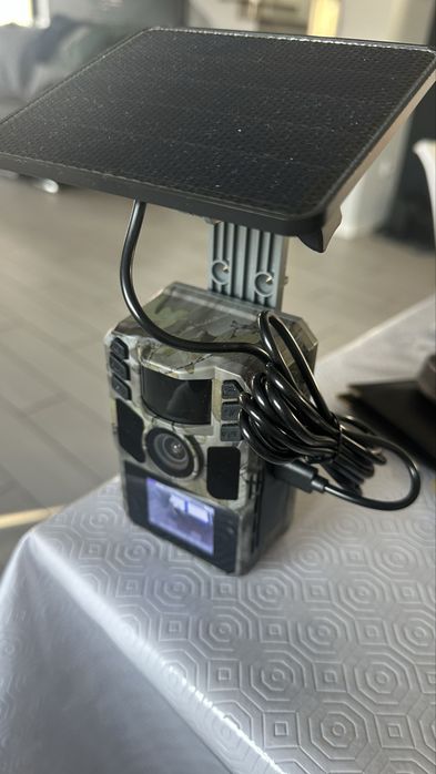 Camara com wifi FK 20 solar trail - com painel solar para animais