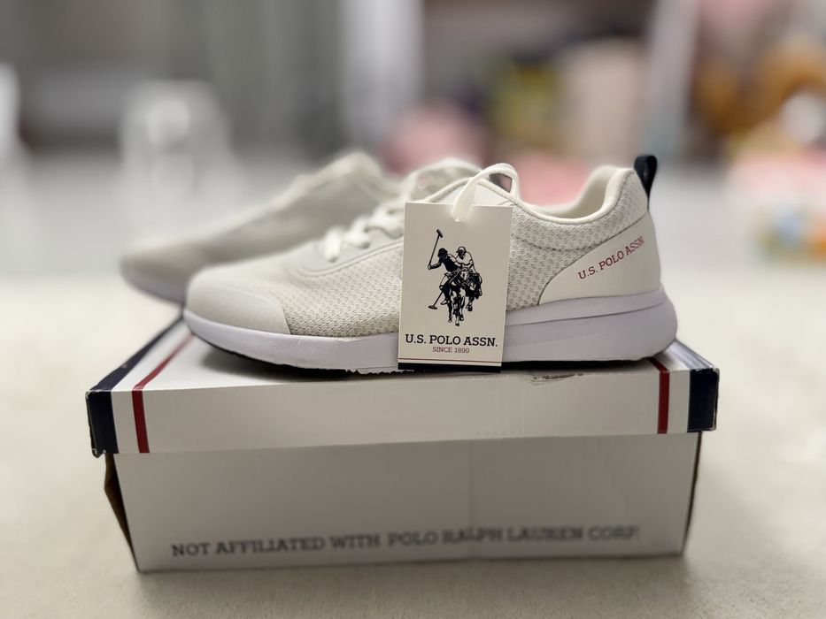 Кросівки U.S. Polo Assn. Smart Wmn 4Fx білі, розмір 38