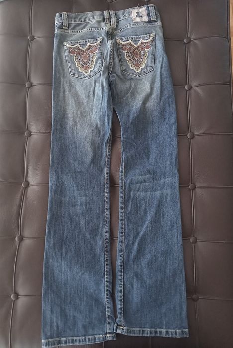 Calças de ganga pré-lavada 26 - T 34