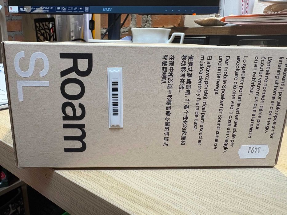 2x Sonos Roam SL - Kompletny zestaw, stan idealny (jak nowe!)