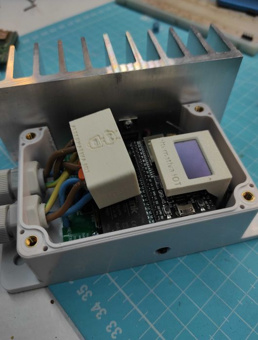 Placa de potência Triac Gestor de excedentes /domótica personalizada