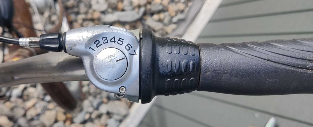 Stary rower BSA po "tuningu" :)