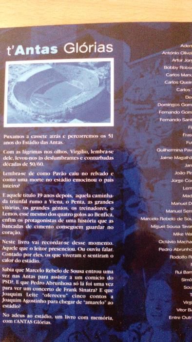 "t'Antas Glórias", de Júlio Magalhães (Novo)