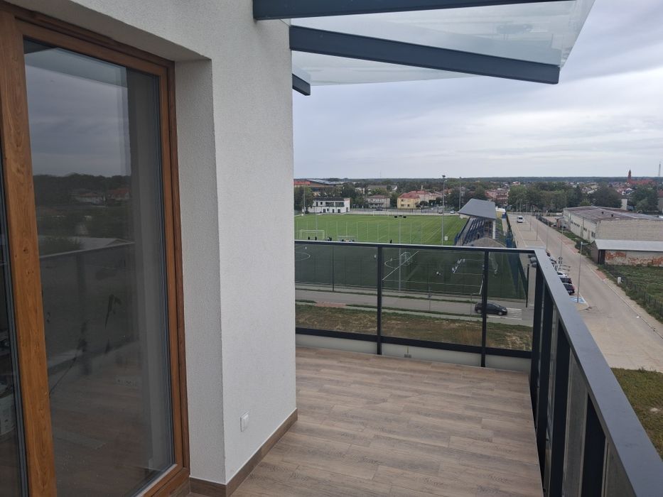 Wynajmę NOWE M2 mieszkanie 5 piętro 41m2 Stadion Duży taras 12m2. Miejsce postojowe  Poziom 0.