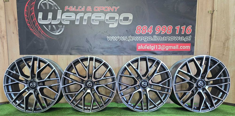 NOWE ALUFELGI MAZDA 18x5x114,3 - Mazda 3,5,6,Cx3,Cx30,Cx5,Cx60,mx5,Cx7
