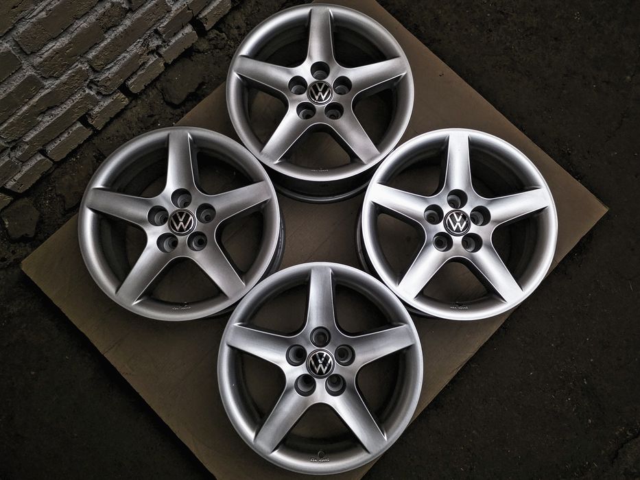 Нові диски R16 5x100 Original | Germany | Volkswagen/Skoda/Audi/Seat/Dodge/Chrysler... | Преміум комплект / 4шт | Без експлуатації, не реставрація