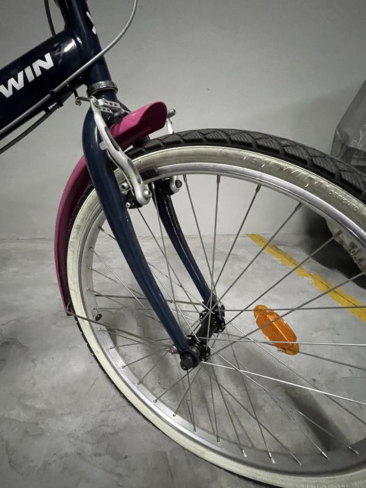 Bicicleta infantil B’TWIN Decathlon 24” – Muito bom estado