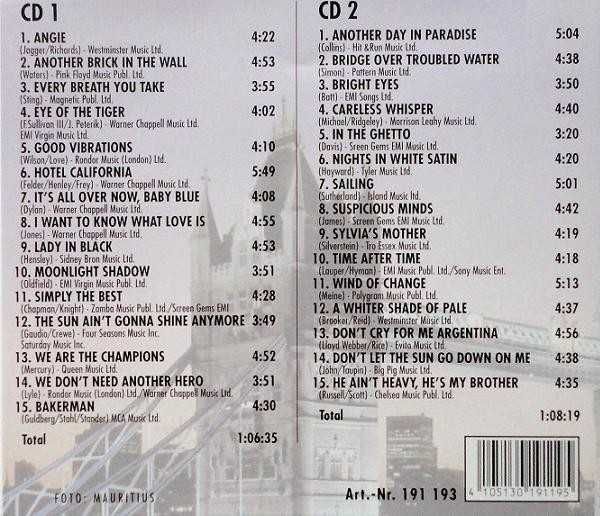 Royal Philharmonic Orchestra - Classical Love And Rock Songs 2CD