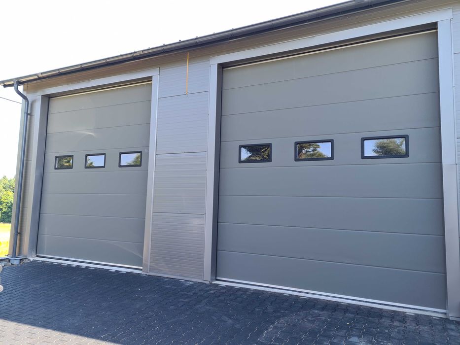 Markowe bramy segmentowe garażowe, przemysłowe. PROMOCJA