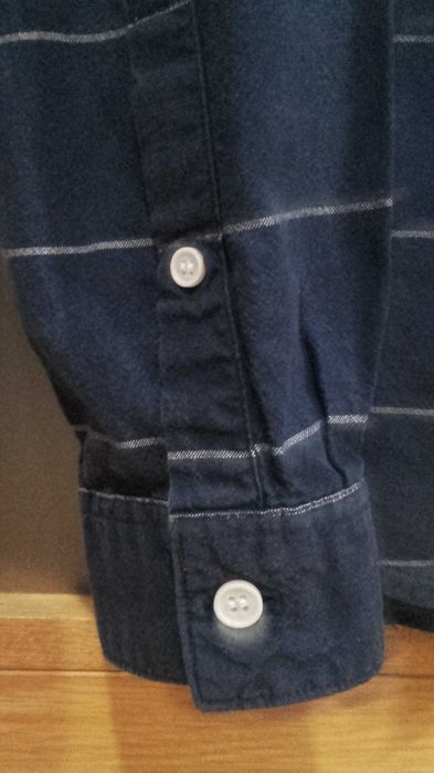 Camisa slim Azul marinho