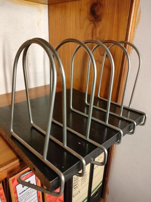 Suporte de livros de encaixe 6 unidades