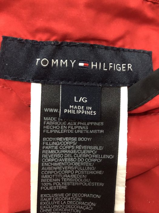 Kurtka dwustronna męska L TOMMY HILFIGER