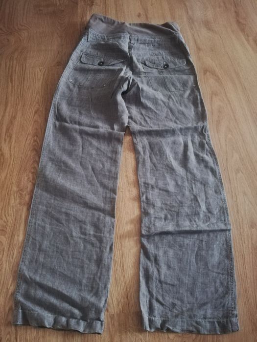 Spodnie ciążowe, len C&A