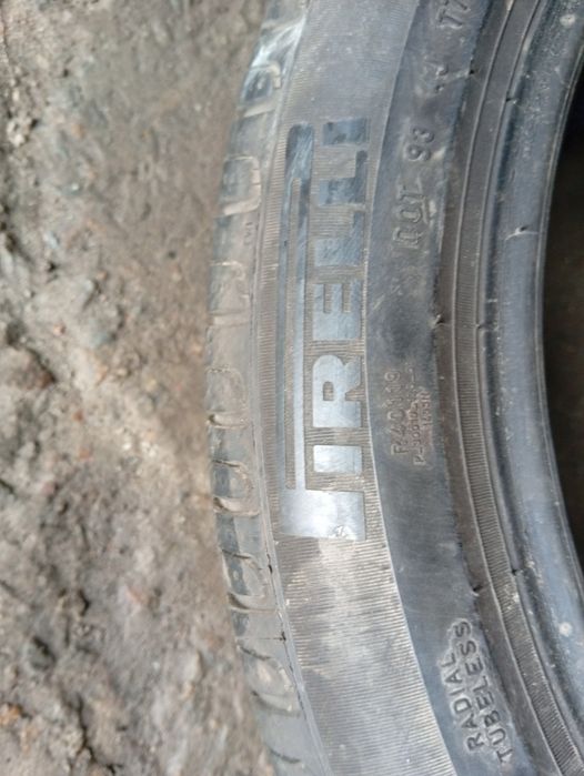 245.45.18 Pirelli 4шт літо шини б/у Харків шиномонтаж
