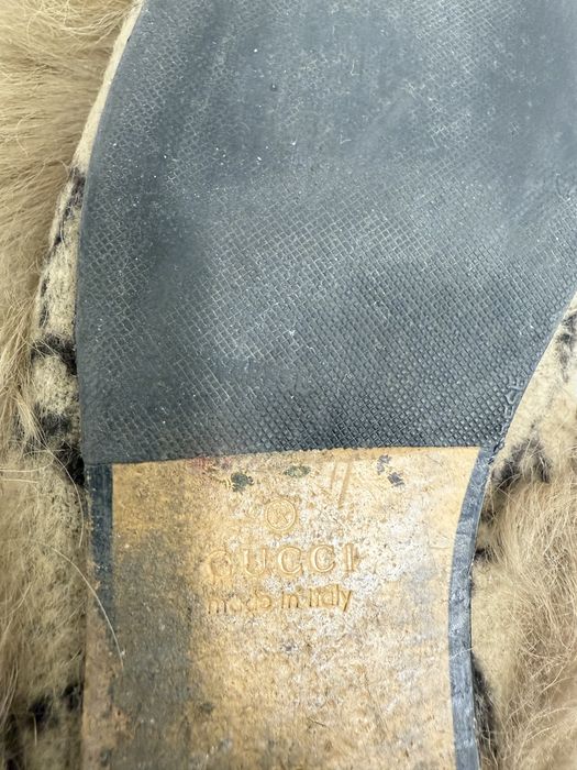 Мюлі Gucci - original , з хутром,39 розмір