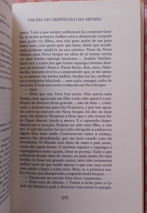 Um dia no crepúsculo do mundo, W. Saroyan