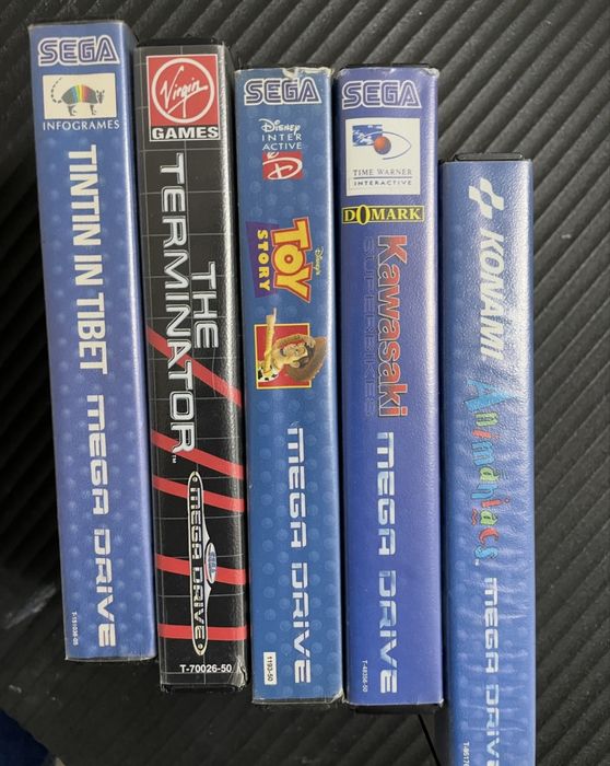 Coleção de jogos mega drive - aceito ofertas!