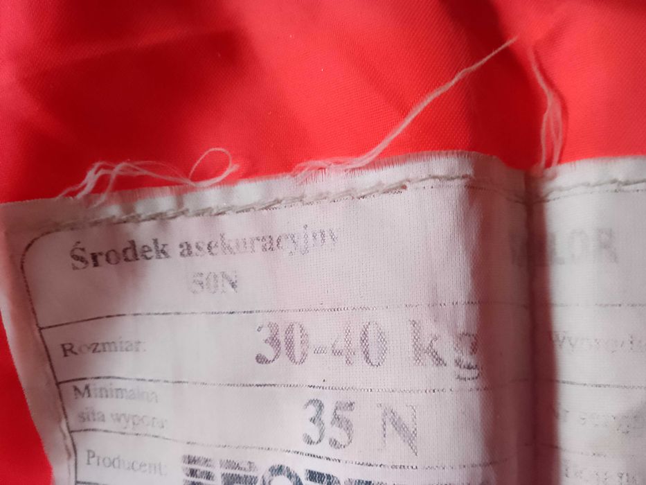 Kamizelka   ratunkowa  kapok  Tanio