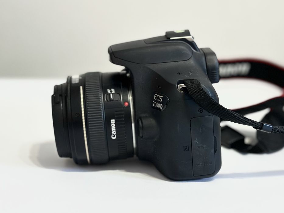 Canon EOS 2000D + 2 об’єктиви (50mm 1.4) + рюкзак | Готовий комплект