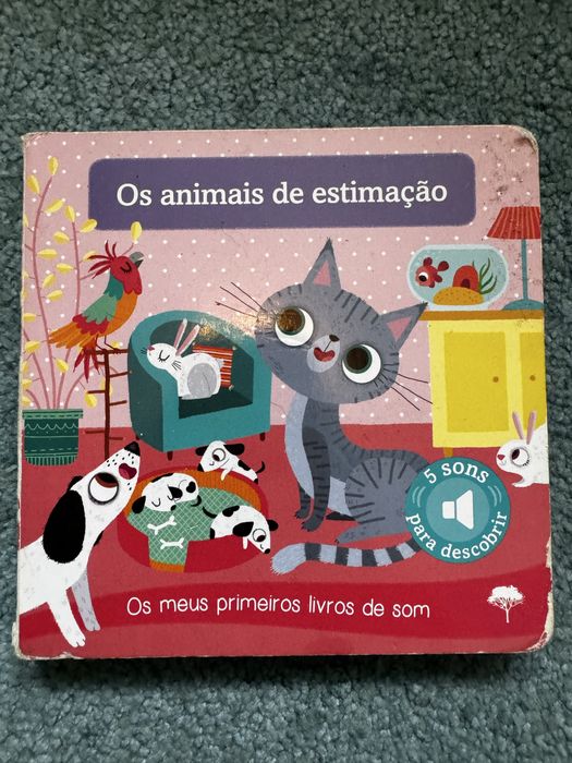 Livros sonoros  para bebés