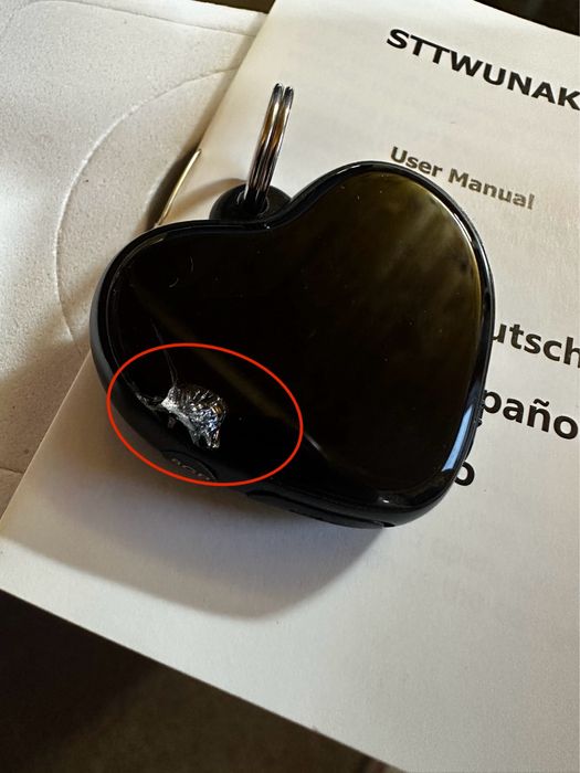 Диктофон-кулон сердце 8GB