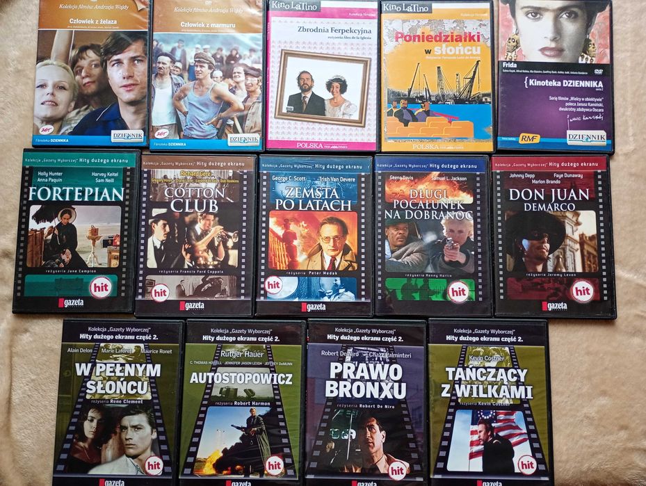 Zestaw 20 filmów na DVD/VCD