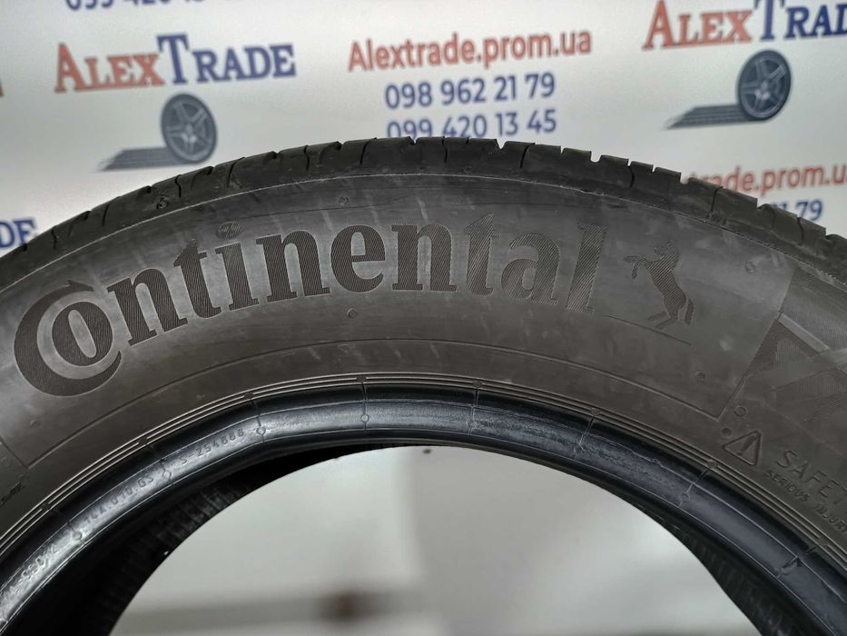 4 шт. 185/65 R15 Continental EcoContact 6 літні шини вживані