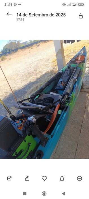 Kayak de pesca Jackson Kraken elite