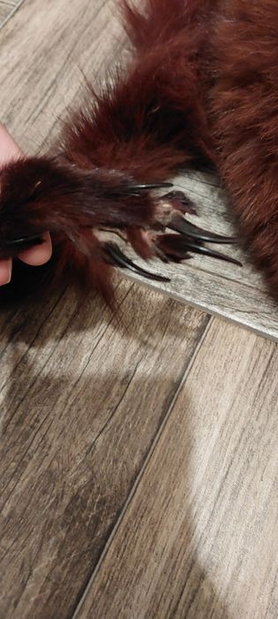 Komplet na zimę vintage czapka i szal