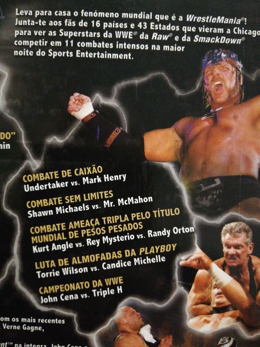 DVDs WRESTLEMANIA