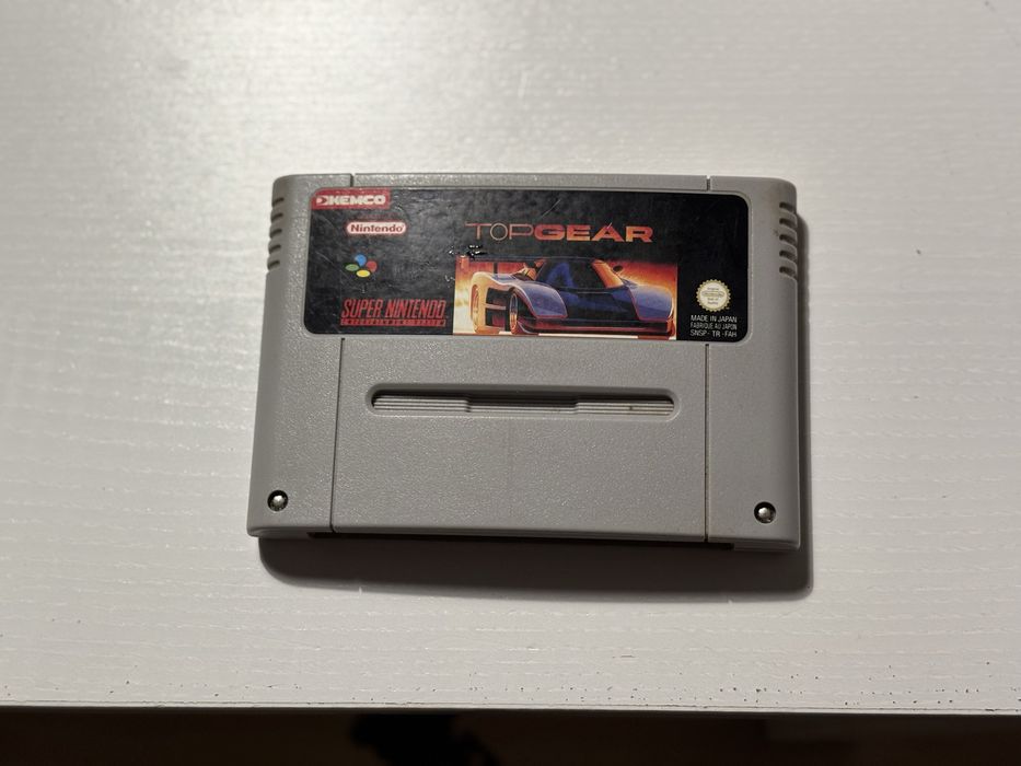 Top Gear gra na Snes