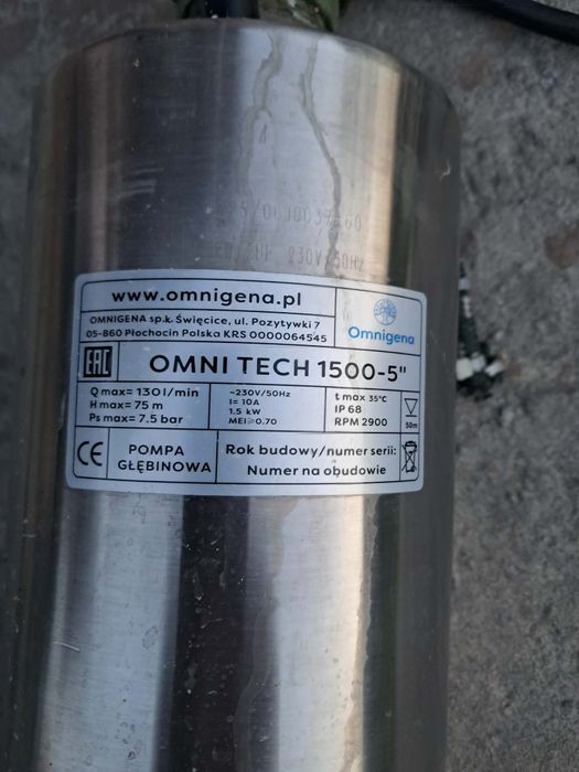 Pompa OMNI TECH Nowa