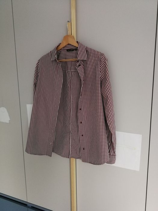 Koszula w kratkę Massimo Dutti rozmiar 36