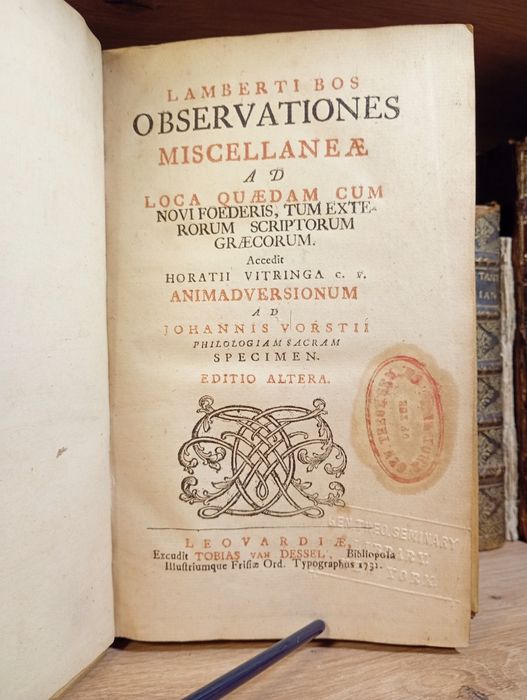 Starodruk 1731 Uwagi Biblijne - Biblia - Religia