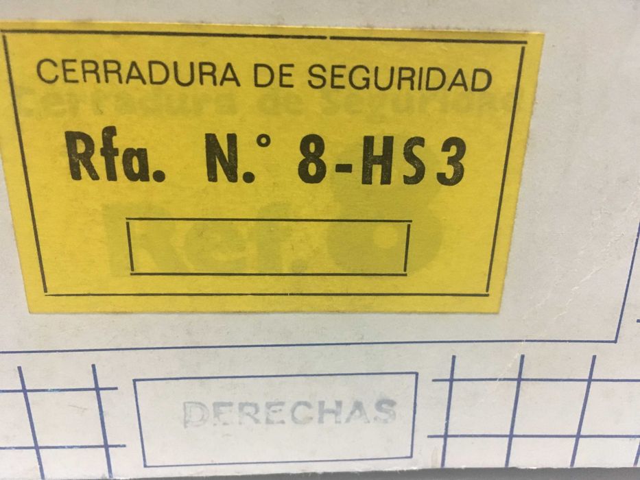 Fechadura de Alta Segurança AZBE 8-HS3 direita