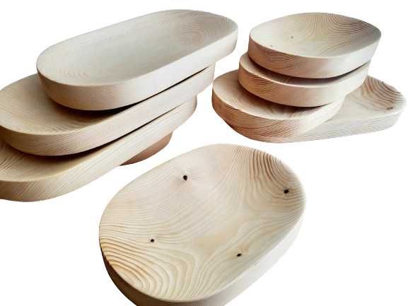 korytka cateringowe tace weselne na mięso grill sery MISA drewniana 34