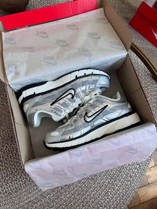 ТОП ‼️ Кросівки Nike P-6000 Silver Metallic