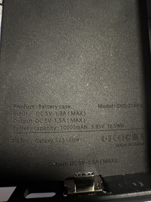 Чохол акумулятор,case,чехол павербанк samsung s23 ultra