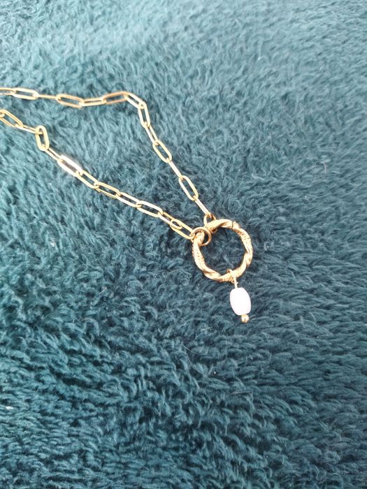 Naszyjnik koło z ogniwami