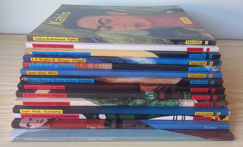 TASCHEN – Biografia de Artistas – Formato 23 cm x 30 cm