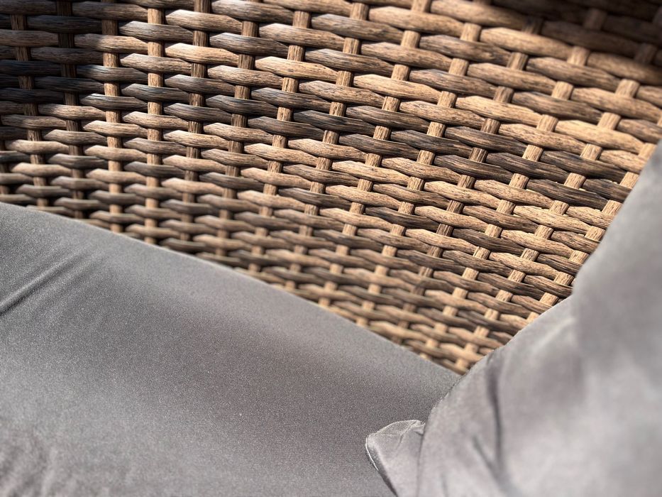 VENUS leżanka technorattan brąz leżak taras 210